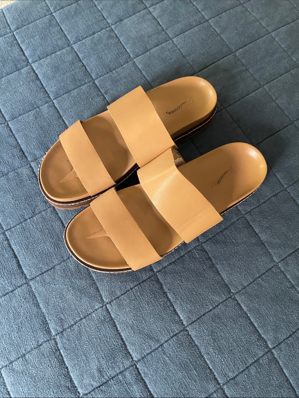 Madewell Double Strap Slide Sandals